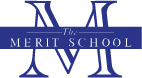The Merit School logo
